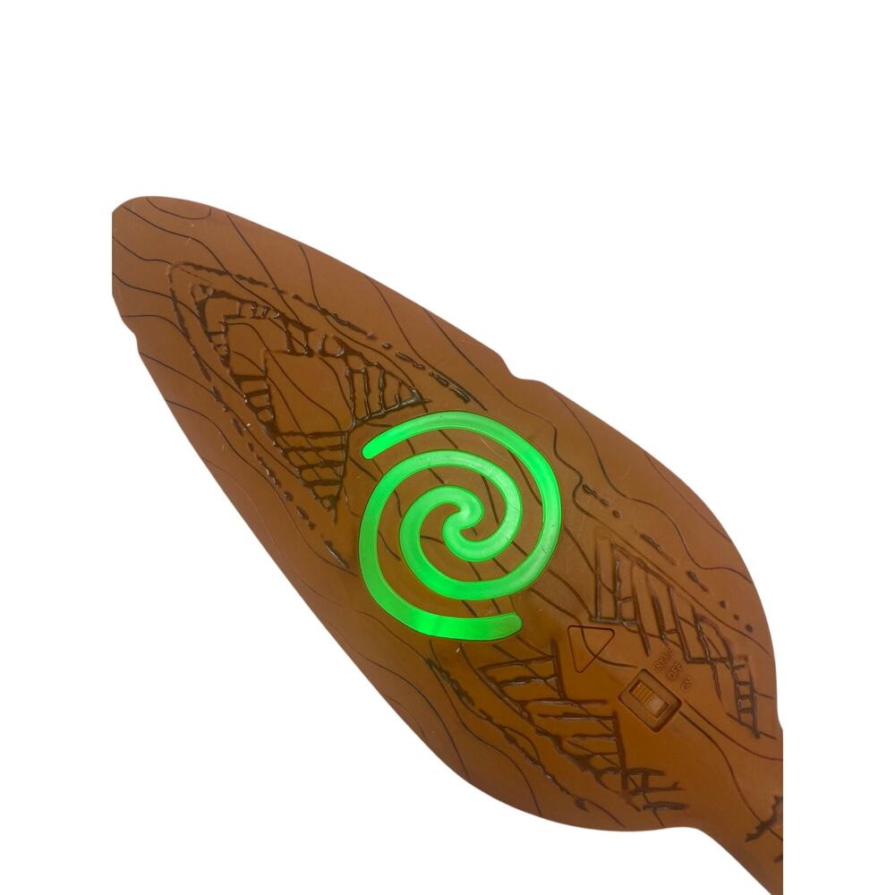 Disney Moana Magical Oar Paddle Toy 36" Lights & Sound Tested and Working